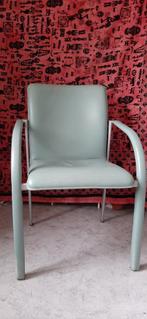 Leolux eetkamerstoelen Cimarrone (4 st), Huis en Inrichting, Stoelen, Ophalen, Gebruikt, Overige kleuren, Metaal