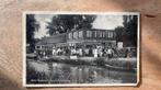 Oude ansichtkaart Giethoorn Hotel Café Centrum Schieving, Ophalen of Verzenden, 1920 tot 1940, Ongelopen, Overijssel