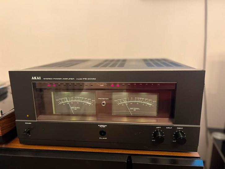Akai ps-200m, Audio, Tv en Foto, Versterkers en Receivers, Minder dan 60 watt, Overige merken, Ophalen of Verzenden
