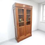 Antieke boekenkast servieskast art deco kast, Antiek en Kunst, Antiek | Meubels | Kasten, Ophalen