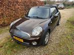 Mini 1.6 Cooper Cabrio 2009 Bruin, Auto's, Mini, 4 cilinders, 4 stoelen, 49 €/maand, Leder
