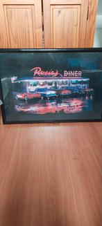 Amerikaanse Diner Print - In Goede Staat, Ophalen of Verzenden, Minder dan 50 cm, Print, Minder dan 50 cm