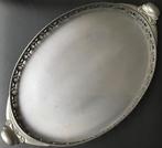 Gelria tinnen dienblad met prachtig opengewerkte rand, Antiek en Kunst, Antiek | Tin, Ophalen of Verzenden