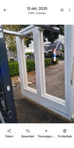 2 sets tuindeuren met kozijn, Nieuw, Ophalen of Verzenden, Buitendeur, Hout