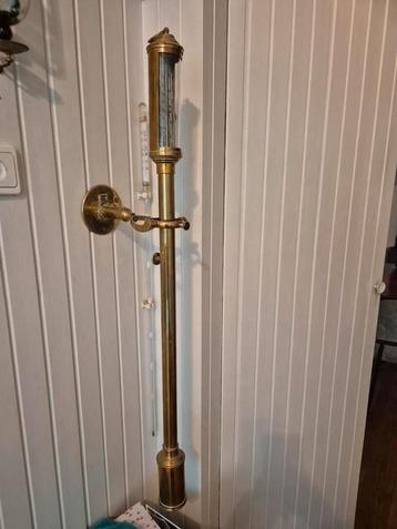 Scheepsbarometer messing signed by Roby Liverpool beschikbaar voor biedingen