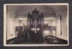 Fotokaart Nieuw-Amsterdam Interieur Herv. Kerk., Ophalen of Verzenden, 1920 tot 1940, Gelopen, Drenthe