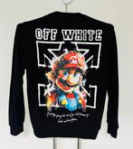 Off-White x Super Mario Trui - Zwart, Ophalen of Verzenden, Zo goed als nieuw, Maat 52/54 (L), Zwart