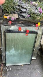 Dubbelglas uit een pui, Doe-het-zelf en Verbouw, Glas en Ramen, Gevelraam of Ruit, Gebruikt, Minder dan 80 cm, 80 tot 120 cm