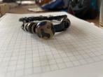 Armband Engelse Cocker Spaniel, Gebruikt, Zwart, Leer, Ophalen of Verzenden
