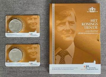 10 Euromunt 2013 | Het Konings Tientje | Zilver | Coincards beschikbaar voor biedingen