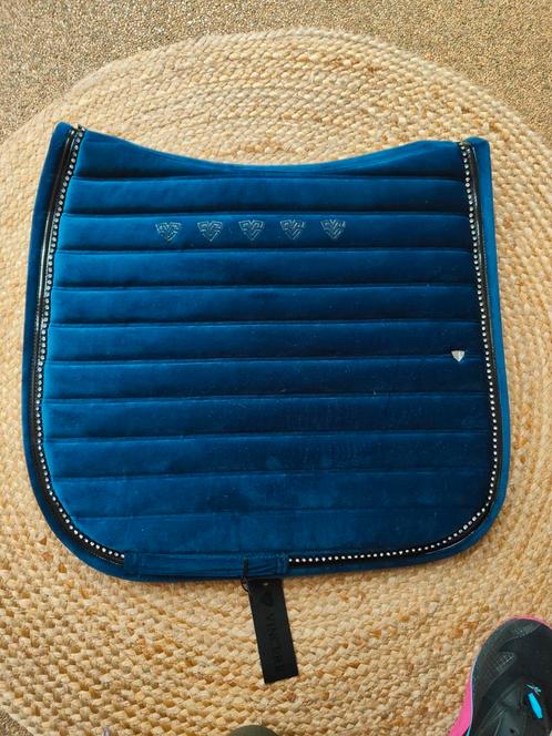 Zadeldek Dressuur Vincere Suède met Stones /Full, Dieren en Toebehoren, Paarden en Pony's | Dekens en Dekjes, Nieuw, Dekje, Ophalen of Verzenden