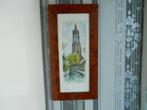 een gekleurde ets van de kerk amesfoort, Ophalen