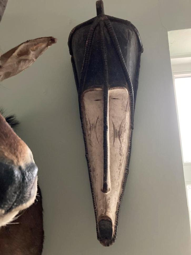 Twee Fangmaskers, Antiek en Kunst, Kunst | Niet-Westerse kunst, Ophalen of Verzenden