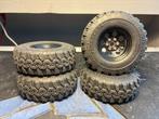 Nieuwe Class 1 JConcepts Hunk (Swamper) banden op SSD Velgen, Zo goed als nieuw, Schaal 1:10, Onderdeel, Ophalen