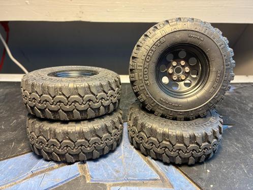 Nieuwe Class 1 JConcepts Hunk (Swamper) banden op SSD Velgen, Hobby en Vrije tijd, Modelbouw | Radiografisch | Auto's, Zo goed als nieuw