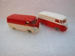 LEGO 258/658- 2x VW T1 Busjes 1:87 Wi./Ro.+ /Ro./Wi., Ophalen of Verzenden, Gebruikt, Auto, Overige merken