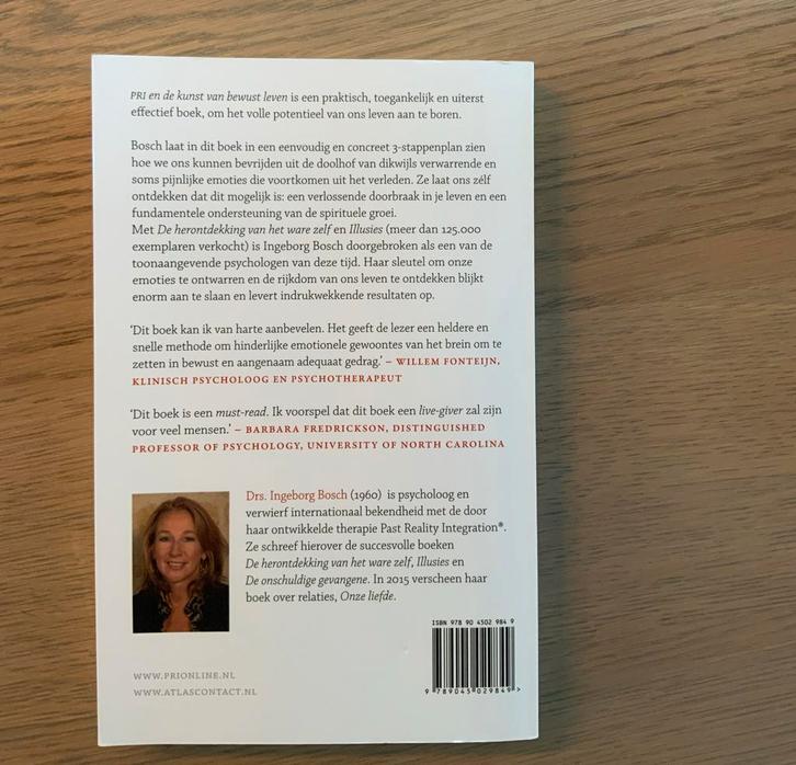 Ingeborg Bosch - Bewust Leven, Boeken, Psychologie, Zo goed als nieuw, Overige onderwerpen, Ophalen