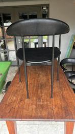 4  stuks P40 Fasem stoelen, Huis en Inrichting, Stoelen, Ophalen, Zwart, Vier, Gebruikt