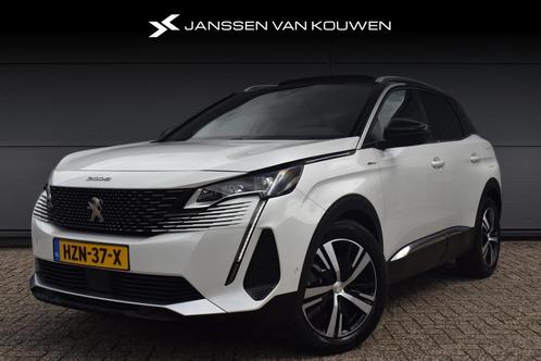 Peugeot 3008 1.6 HYbrid 225 GT Panoramadak Achteruitrijcamer, Auto's, Peugeot, Bedrijf, Te koop, ABS, Achteruitrijcamera, Adaptieve lichten