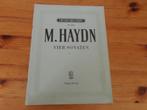 Michael haydn - sonaten 3 en 4, Gebruikt, Klassiek, Ophalen of Verzenden, Viool of Altviool
