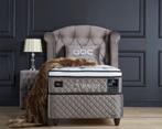 Opbergboxspring Hadise grijs 1 pers. Dreambedden, 90 cm, Eenpersoons, Nieuw, Ophalen of Verzenden