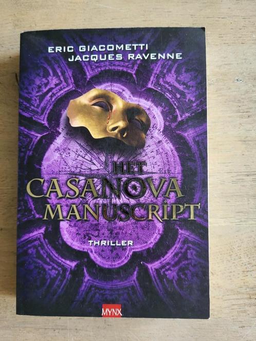 roman Het Casanova manuscript - Giacometti & Ravenne, Boeken, Romans, Gelezen, Nederland, Ophalen of Verzenden