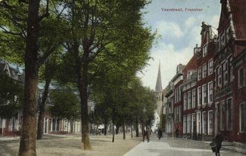 Voorstraat, Franeker - volk - 1919 gelopen beschikbaar voor biedingen