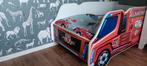 Brandweer vrachtwagen bed, peuterbed, Kinderen en Baby's, Kinderkamer | Bedden, Ophalen, Zo goed als nieuw, 140 tot 160 cm, 70 tot 85 cm