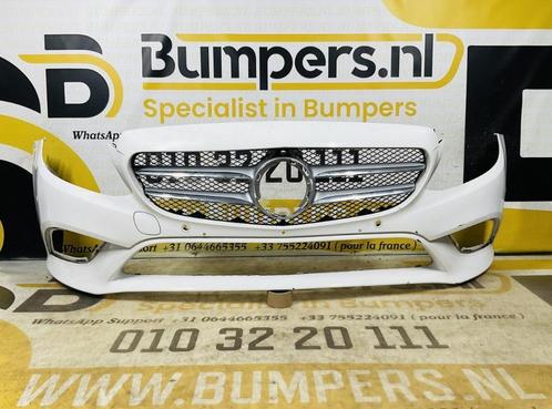 BUMPER Mercedes C Klasse W205 FL  17-21 VOORBUMPER 10125z, Auto diversen, Tuning en Styling, Ophalen of Verzenden
