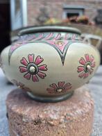 Oud Mettlach Villeroy en Boch vaasje  +/- 1900, Ophalen of Verzenden