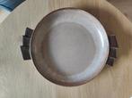 Retro vintage schaal bruin met stempel Dek.39 l/ 392, Ophalen of Verzenden