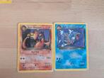 pokemon dark charizard en gyarados, Hobby en Vrije tijd, Verzamelkaartspellen | Pokémon, Ophalen of Verzenden, Zo goed als nieuw