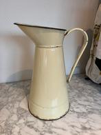 Emaille kan crème kleur, Antiek en Kunst, Antiek | Emaille, Ophalen