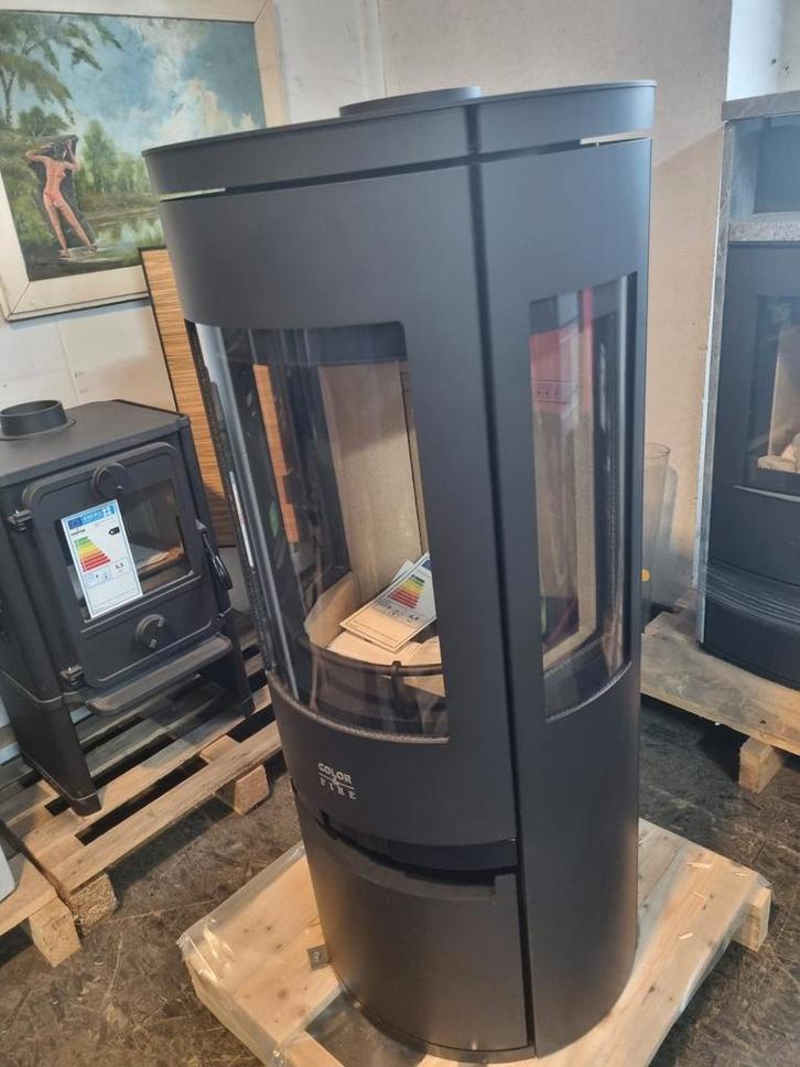 3 zijdig glas 3 kanten in kijk nieuw, Huis en Inrichting, Kachels, Nieuw, Vrijstaand, Houtkachel, Hout, Ophalen of Verzenden