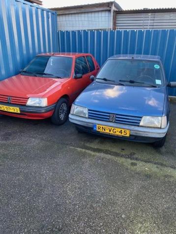 Peugeot 205 1.4 Generation 1997 Blauw en Rood  (LEES) beschikbaar voor biedingen
