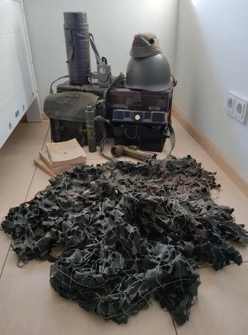 Vintage Leger Camouflagenet 135x95cm beschikbaar voor biedingen