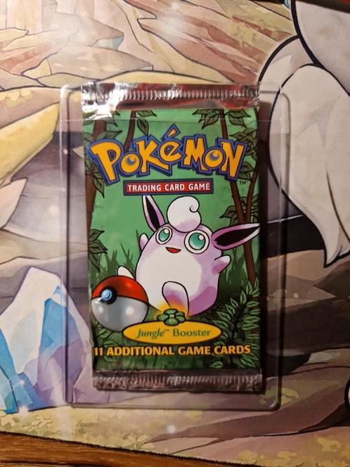 Lege Wigglytuff Jungle Booster 1999 Wotc, Hobby en Vrije tijd, Verzamelkaartspellen | Pokémon, Zo goed als nieuw, Ophalen of Verzenden