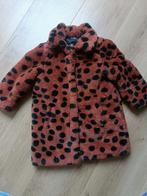 Hema bontjas bont jas bruin stippen luipaard 86 92, Kinderen en Baby's, Ophalen of Verzenden, Zo goed als nieuw, Meisje, Jasje