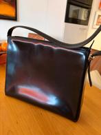 Gianfranco Ferre Zwarte Kalfsleren Damestas, Ophalen of Verzenden, Zo goed als nieuw, Zwart, Handtas