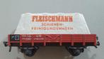HO Wagon FLEISCHMANN 5569 met kap en gewicht ZONDER borstels, Gebruikt, Gelijkstroom, Fleischmann, Wagon