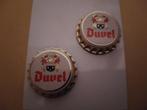 2 koelkast magneten van Duvel, Verzamelen, Biermerken, Verzenden, Nieuw, Overige typen, Duvel