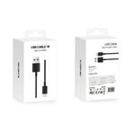 USB Data Cable Type C 1 Meter US4001M, Nieuw, Apple iPhone, Ophalen of Verzenden