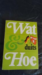 Wat & Hoe duits , ZGAN zakboekje , met GRATIS een artikel, Ophalen of Verzenden, Zo goed als nieuw, Duits