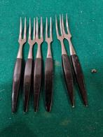 cocktailprikkers zwart 6 stuks retro, Huis en Inrichting, Ophalen of Verzenden, 'T Olde Gre-j, Info@toldegrej.nl, Endepoelstraat 20f Didam