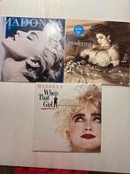 Madonna Vinyl Albums - True Blue, Like a Virgin, Who's That, Ophalen of Verzenden, 1980 tot 2000, Gebruikt