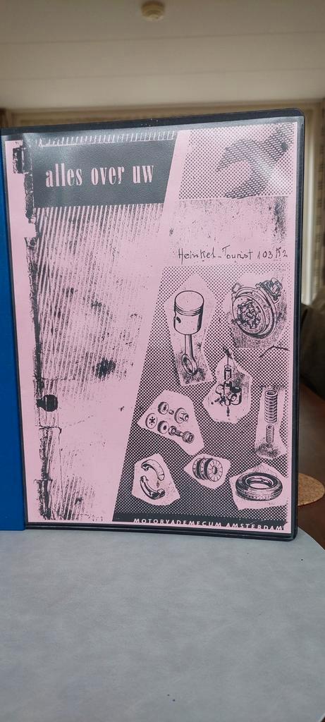Heinkel Scooter Werkplaatsboek + Onderdelen, Boeken, Auto's | Folders en Tijdschriften, Ophalen of Verzenden