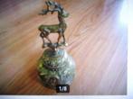 19eeuwse bronze Jagersbel met zeer vele Medaillions erop, Antiek en Kunst, Ophalen of Verzenden