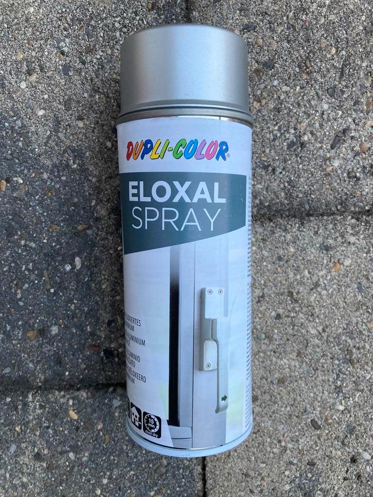 Dupli-Color Eloxal Spray - Zilver, Doe-het-zelf en Verbouw, Verf, Beits en Lak, Zo goed als nieuw, Verf, Minder dan 5 liter, Grijs
