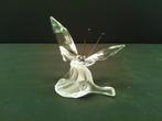 Swarovski Vlinder op blad, Ophalen of Verzenden, Zo goed als nieuw, Figuurtje