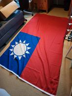 Grote vlag Taiwan 1.50 x 2.25 meter duurzame kwaliteit, Diversen, Ophalen of Verzenden, Zo goed als nieuw